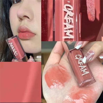 Beauty Lip Glaze Moisten Shine Glitter Lip Plumper Makeup