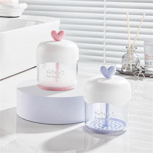 Face foam making cup