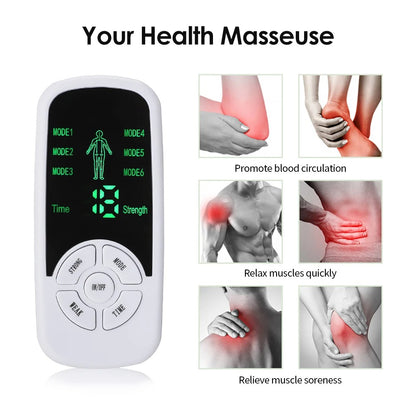 EMS Pulse Electric Muscle Stimulator Back Neck Body Massager
