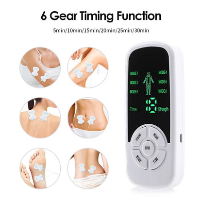 EMS Pulse Electric Muscle Stimulator Back Neck Body Massager