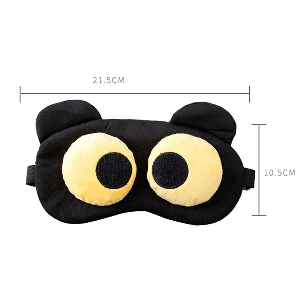 Cute Eye Mask for Sleep Cover Breathable Soothing Eye Fatigue Warm Compress Wear Comfortable Children And Students Blindfold Eye
